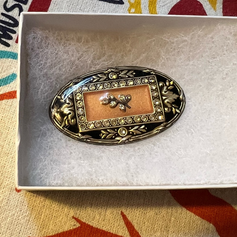 Vintage Catherine Popesco Art Deco Brooch